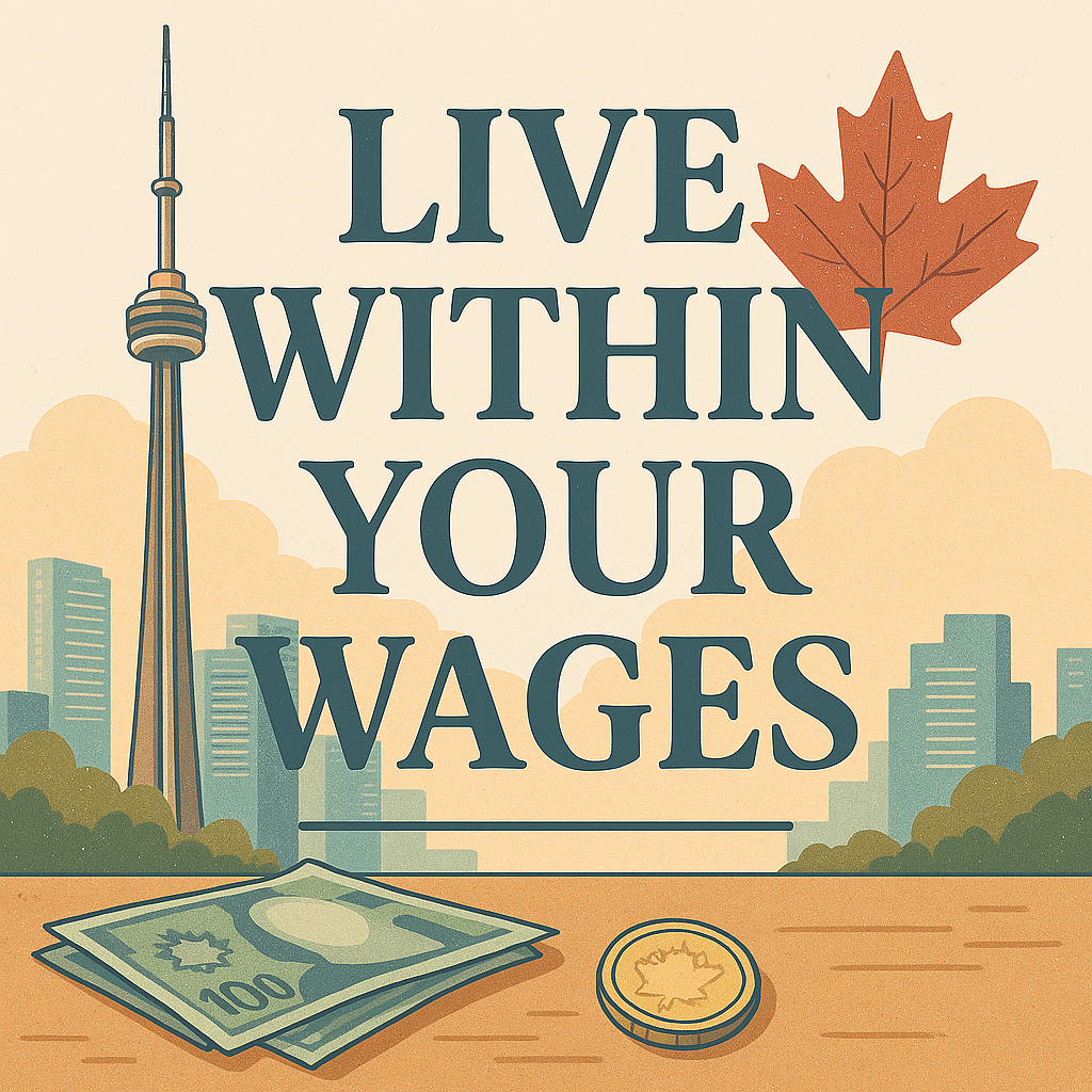 Why “Live Within Your Wages” Is the Financial Advice Canadians Actually Need
