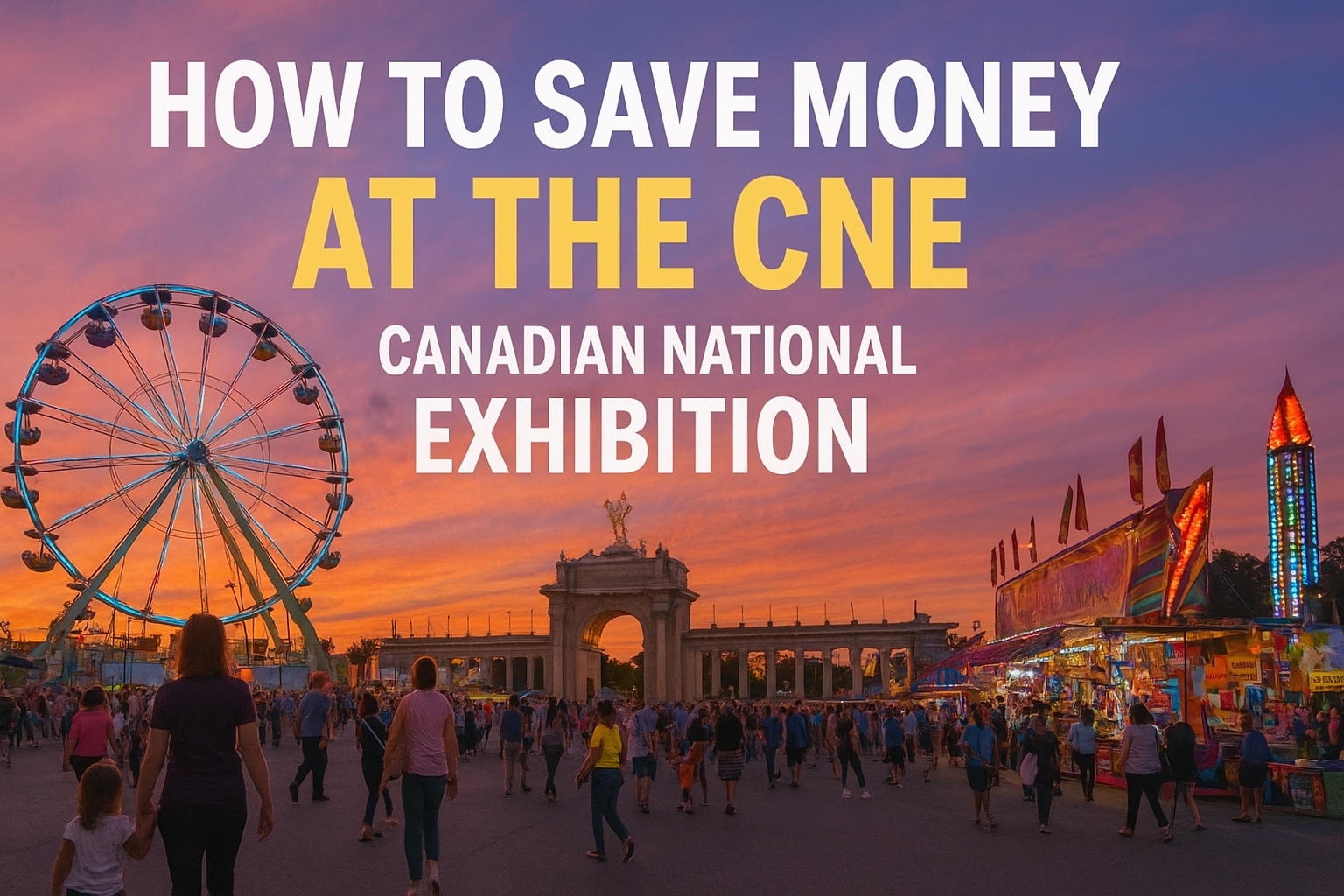 How to Save Money at the CNE (Canadian National Exhibition) in 2025
