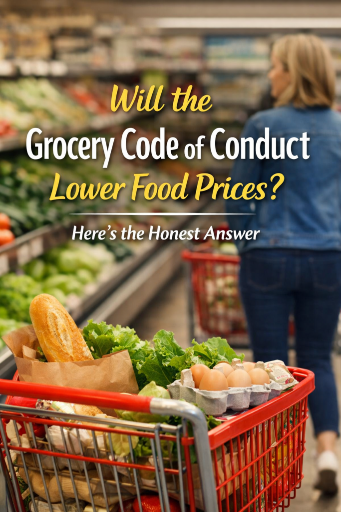 Will the Grocery Code of Conduct Lower Food Prices